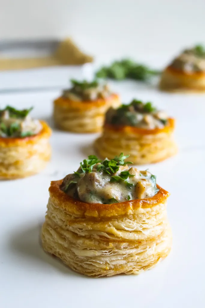 Belgium Food (Irresistible Dishes You’d Want To Relish In 2022) Chicken and Mushroom Vol au Vent