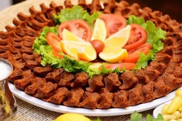 Traditional Turkish Food Cig Kofte