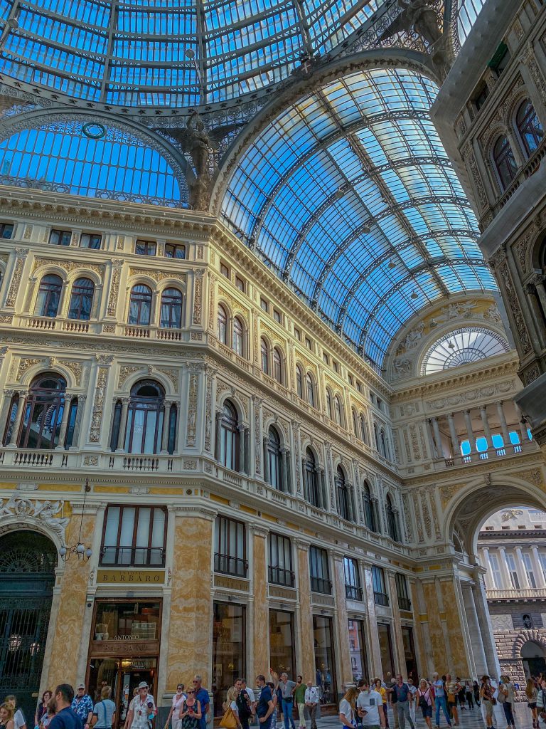 Best Things To Do in Naples Galleria Umberto I