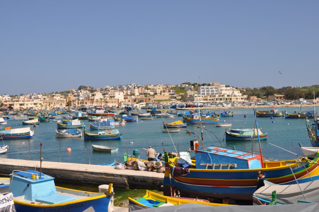 Best Places to Visit in Malta- Marsaxlokk Village 
