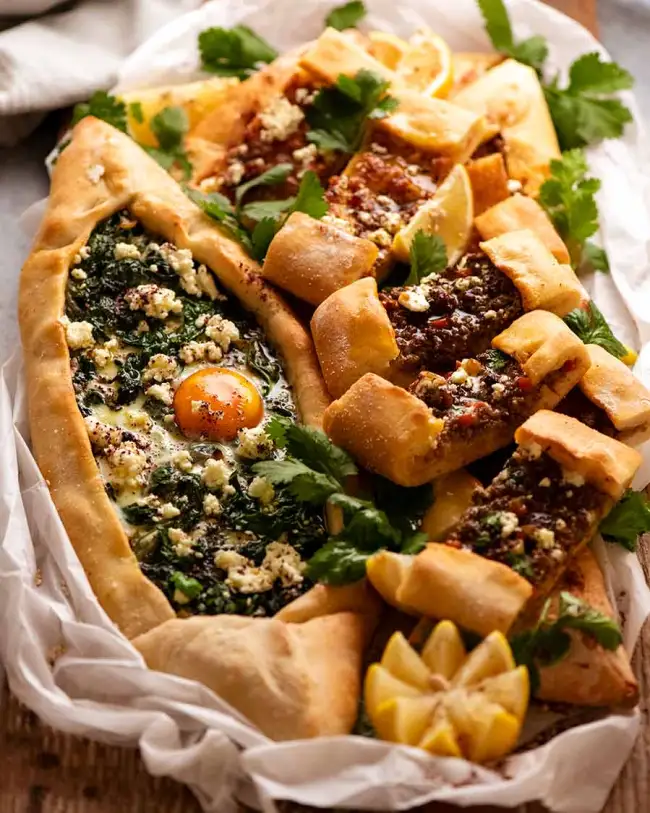 Traditional Turkish Food Pide