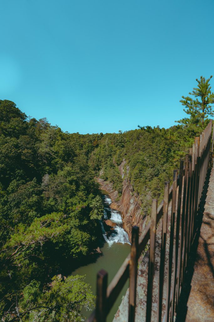 Best Places to visit in Georgia Tallulah Gorge & Falls 