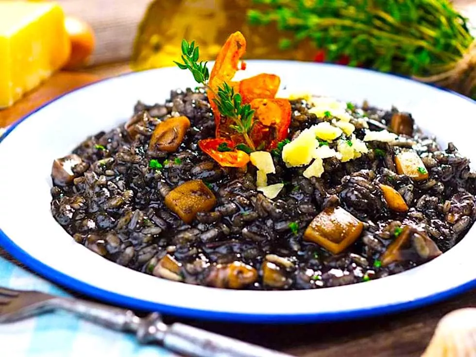 Black Risotto - Top 10 Croatian Dishes