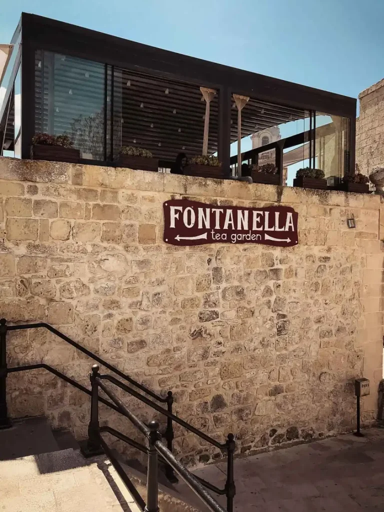 Fontanella Tea Garden - Amazing Coffee Shops In Malta