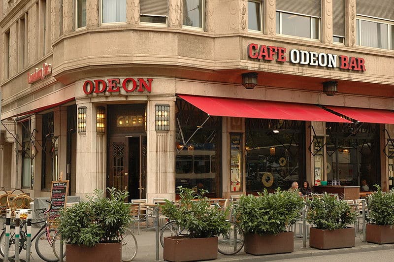 Cafe Bar, ODEON - Cafés in Zurich, Switzerland for coffee lovers!