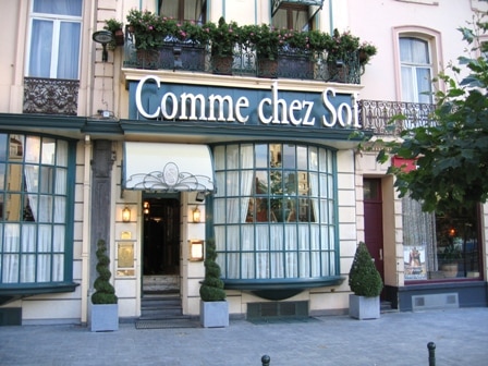 Comme Chez Soi - Amazing Restaurants in Brussels