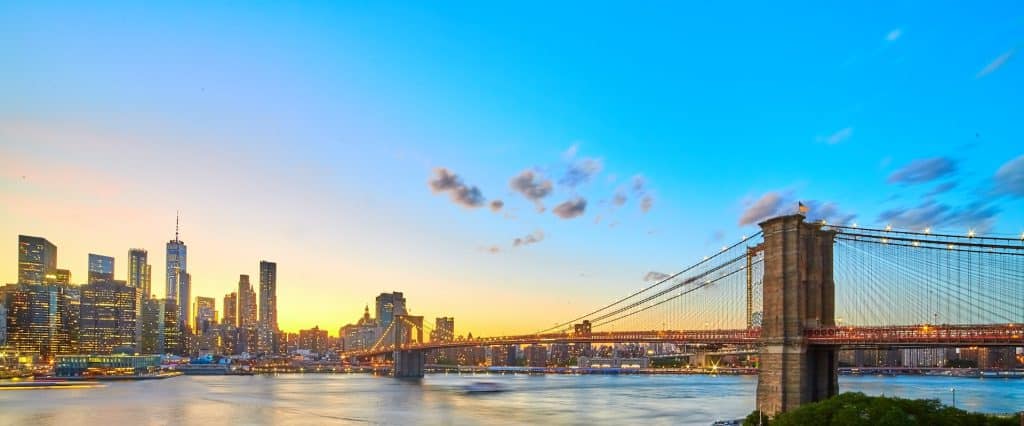 The Brooklyn Bridge, New York City - Beautiful Places in the USA