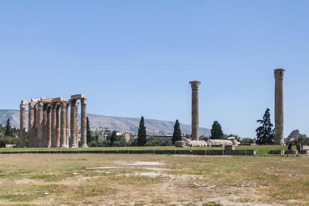 Visit the temple of Olympian Zeus - Things to do in Athens, Greece