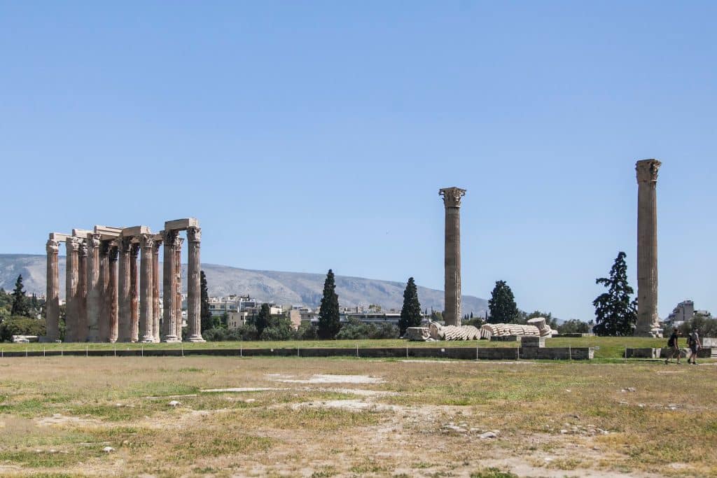 Visit the temple of Olympian Zeus - Things to do in Athens, Greece
