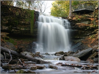 Smokey Hollows Falls - Best Waterfalls in Hamilton, Ontario