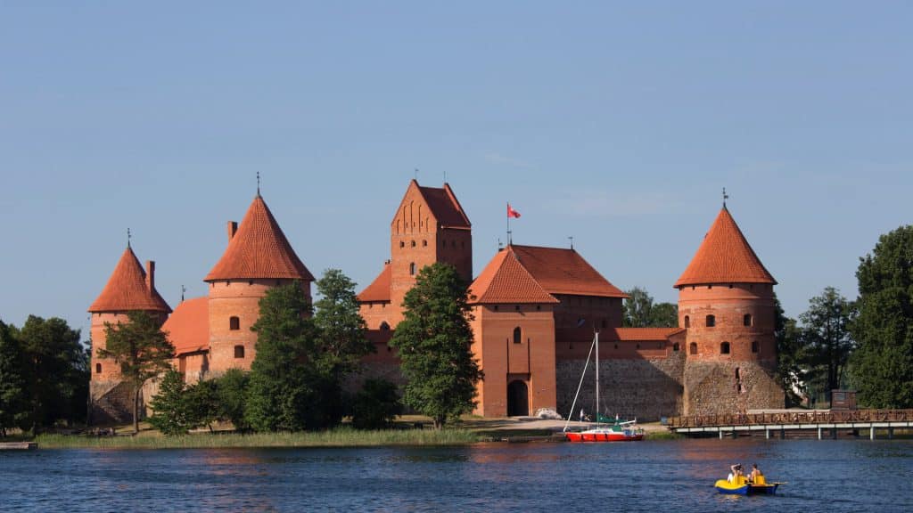 Trakai castle - places to visit in Lithuania