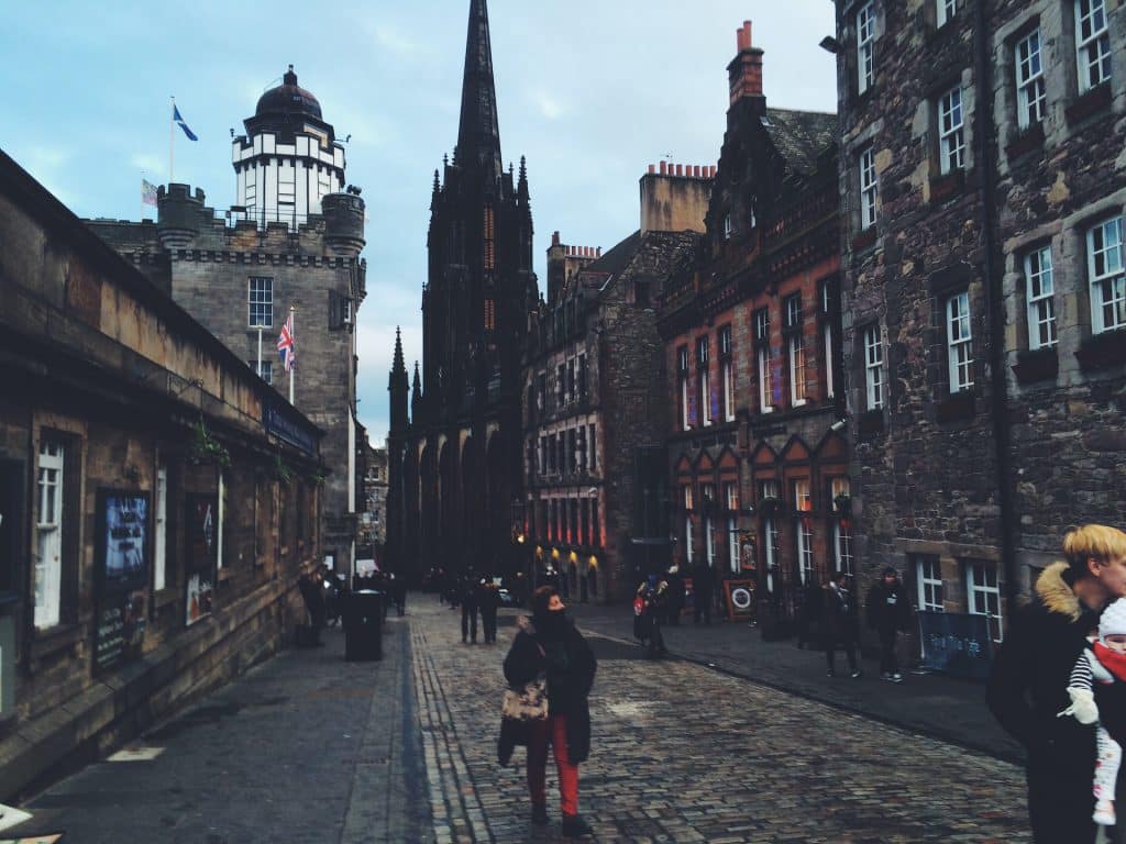 Royal Mile and Grassmarket - Interesting Free Things to Do in Edinburgh, UK