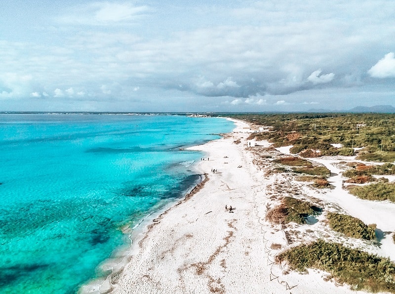 Es Trenc Beach - Places to Visit in Mallorca