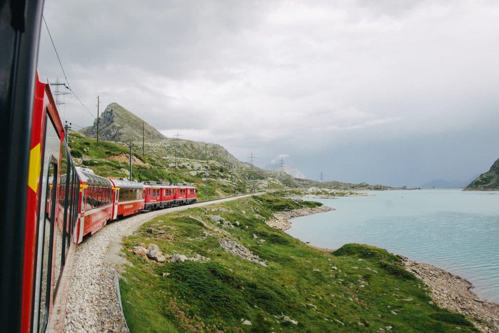Glacier Express - Places to Celebrate Christmas in Switzerland