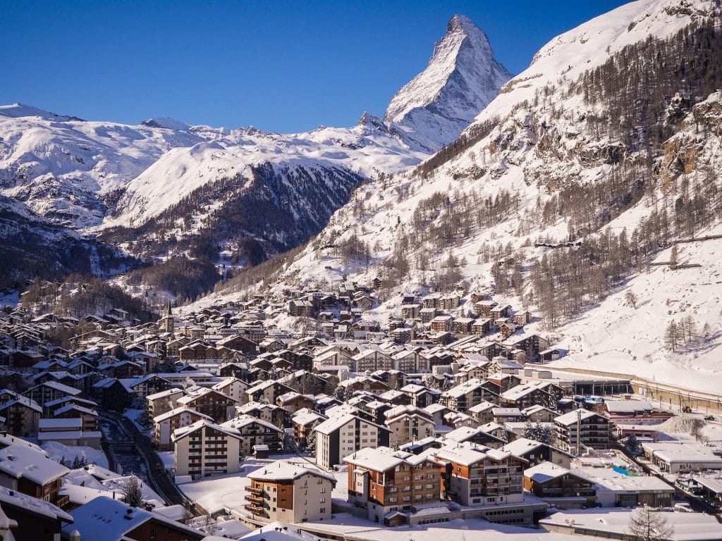 Zermatt - Places to Celebrate Christmas in Switzerland
