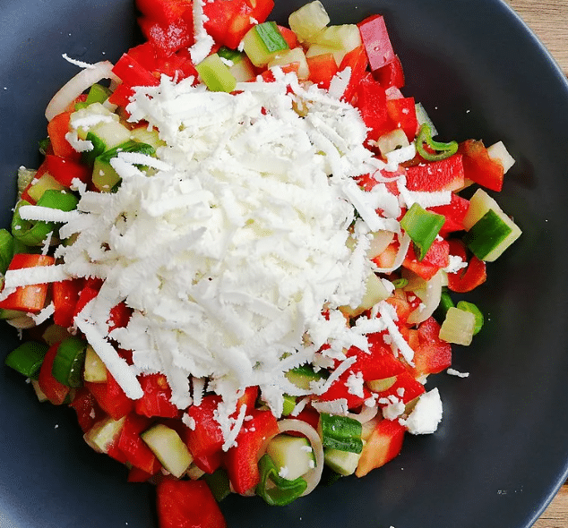 Sopska Salad - Montenegro's Most Popular Local Foods