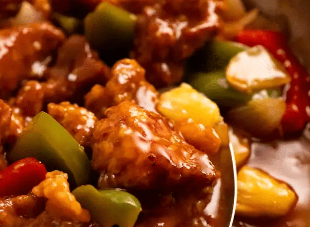 Sweet and Sour Pork - Chinese Traditional Foods