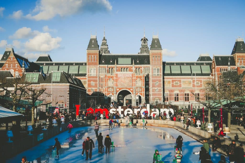 Ice Skating in Amsterdam - Winter Wonderland in the Netherlands