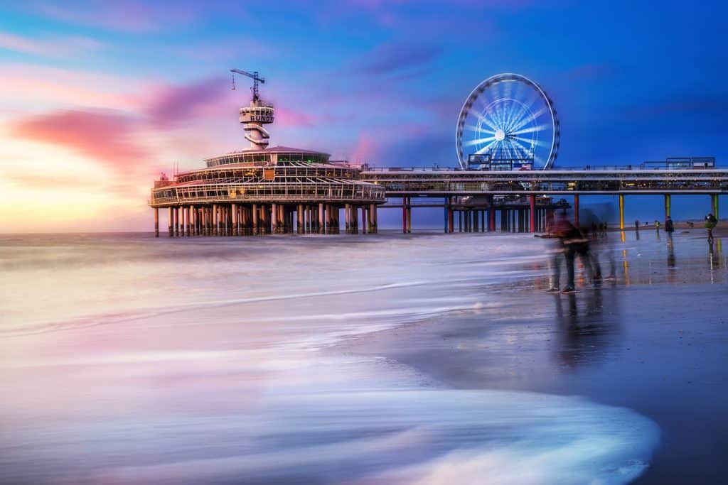 Scheveningen Beach - Winter Wonderland in the Netherlands